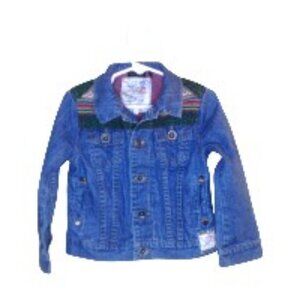IKKS Denim Jean Jacket Boho 4